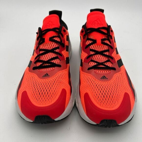 adidas SOLARBOOST 3 Shoes - Solar Red | Men's 13 running training Neon - Picture 9 of 11